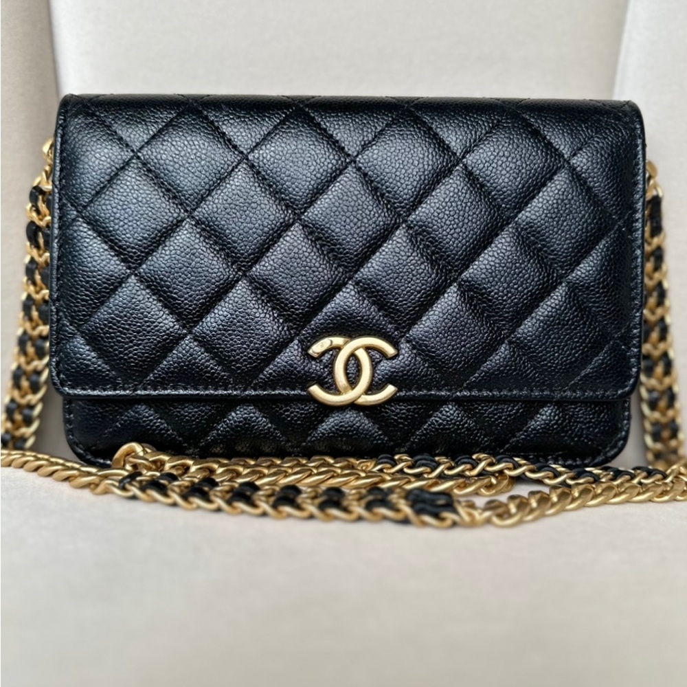 SOLD Chanel Melody Wallet on Chain WOC